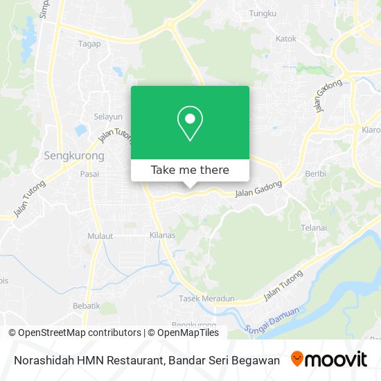Norashidah HMN Restaurant map