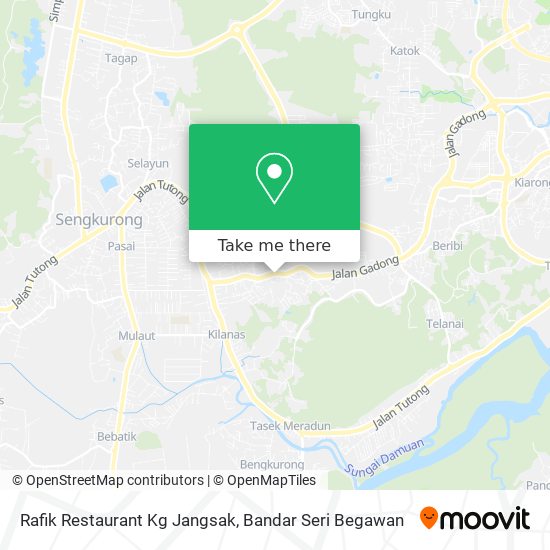 Peta Rafik Restaurant Kg Jangsak