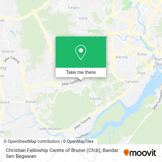 Christian Fellowhip Centre of Brunei (Cfcb) map