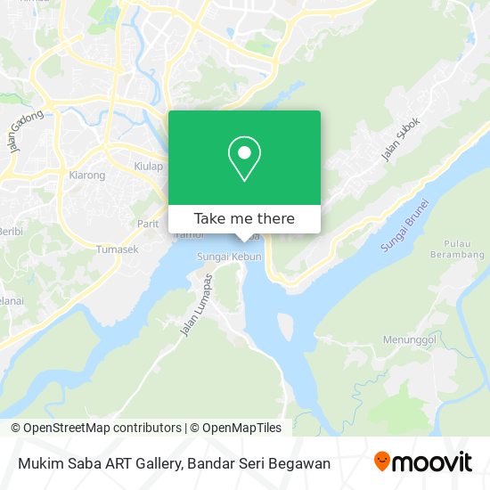 Mukim Saba ART Gallery map