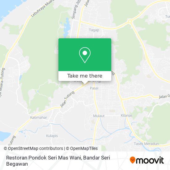 Restoran Pondok Seri Mas Wani map
