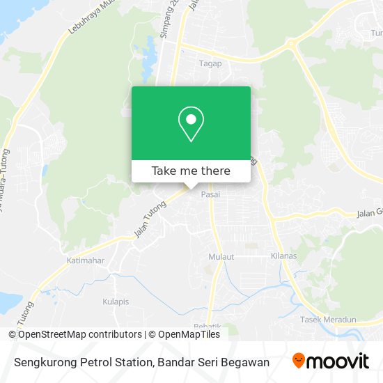 Peta Sengkurong Petrol Station