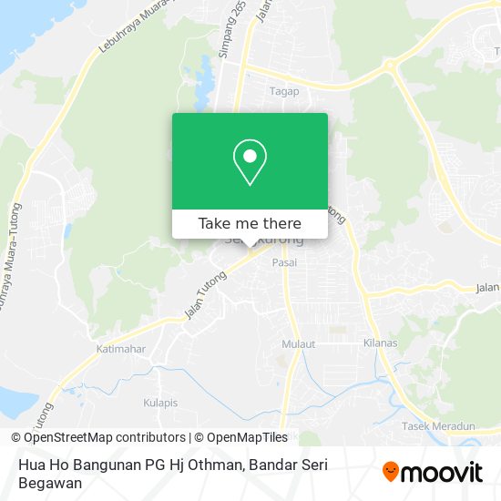 Hua Ho Bangunan PG Hj Othman map