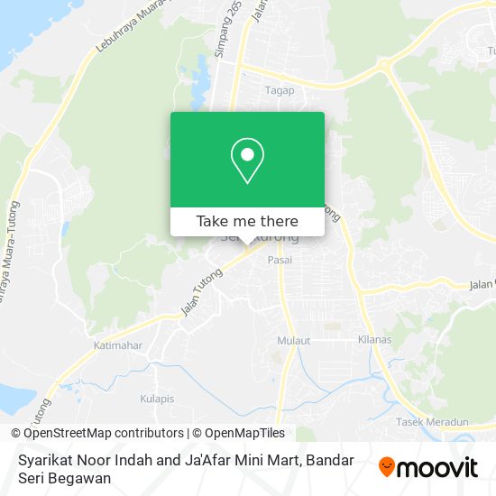 Syarikat Noor Indah and Ja'Afar Mini Mart map