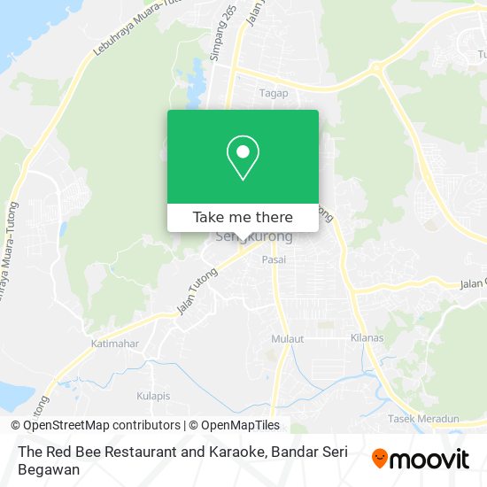 The Red Bee Restaurant and Karaoke map