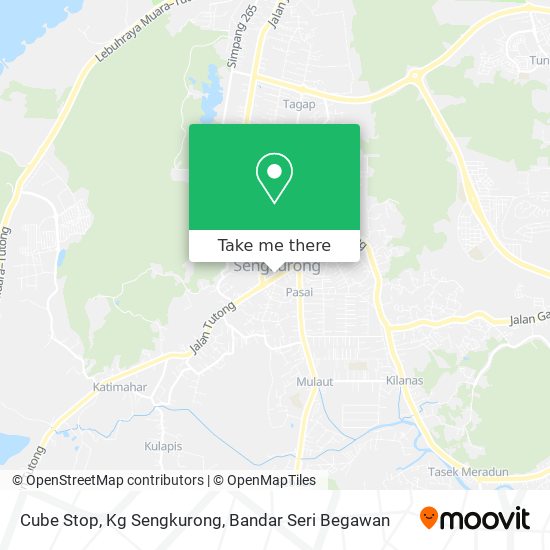 Cube Stop, Kg Sengkurong map