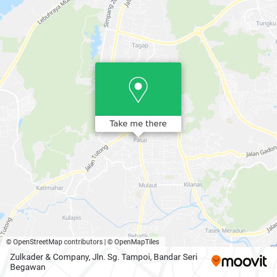 Peta Zulkader & Company, Jln. Sg. Tampoi