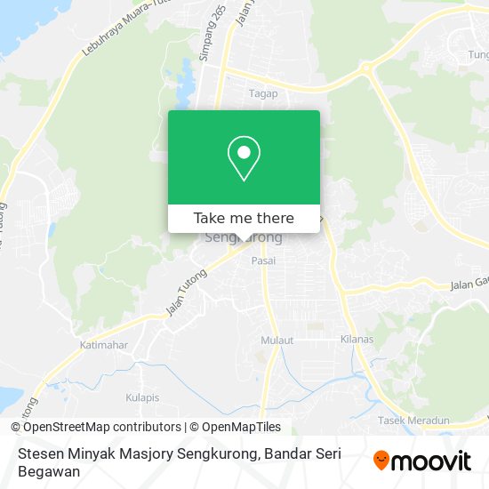 Stesen Minyak Masjory Sengkurong map