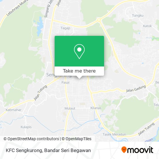 Peta KFC Sengkurong