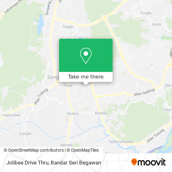 Jolibee Drive Thru map