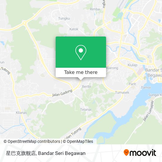 星巴克旗舰店 map