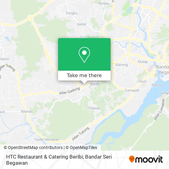 HTC Restaurant & Catering Beribi map