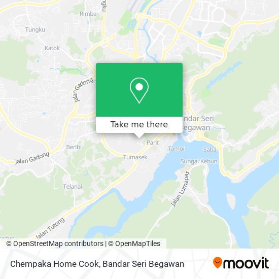 Chempaka Home Cook map