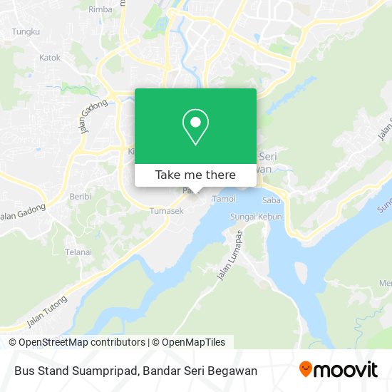 Bus Stand Suampripad map