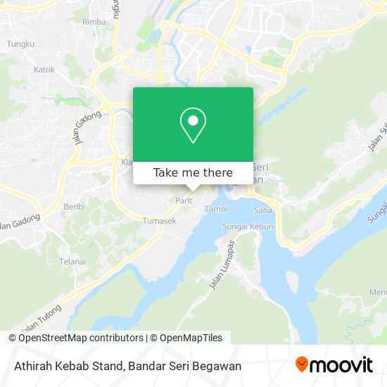 Athirah Kebab Stand map