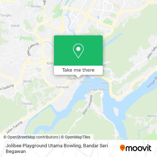 Peta Jolibee Playground Utama Bowling