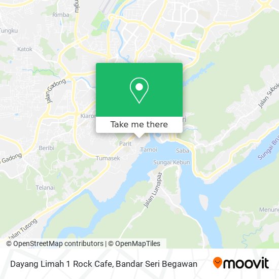 Dayang Limah 1 Rock Cafe map