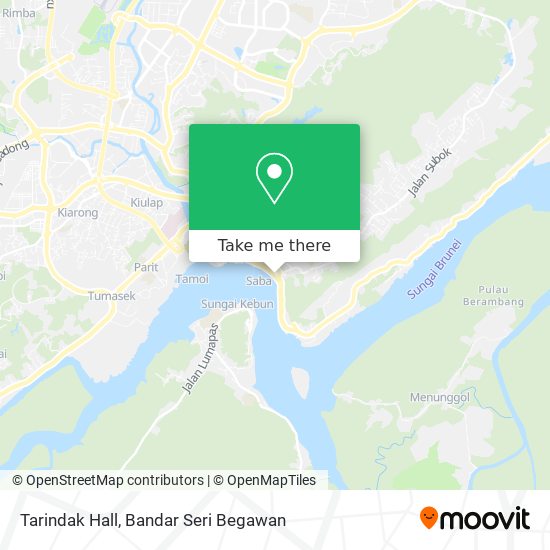 Tarindak Hall map