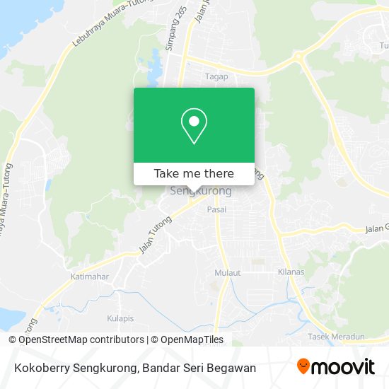 Kokoberry Sengkurong map