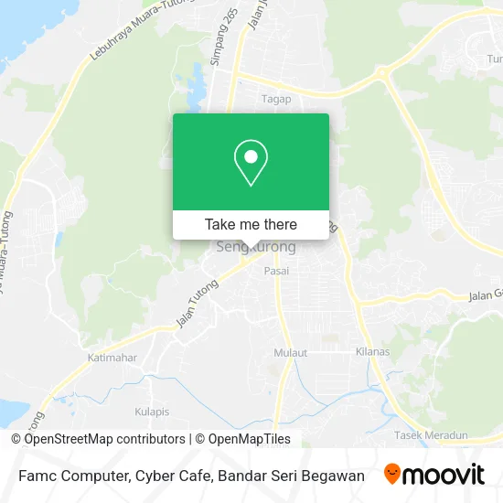 Famc Computer, Cyber Cafe map
