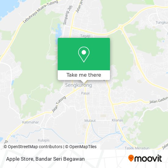 Apple Store map