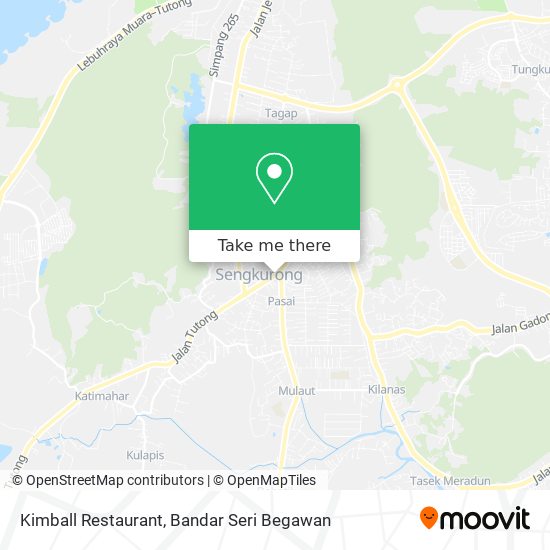 Kimball Restaurant map