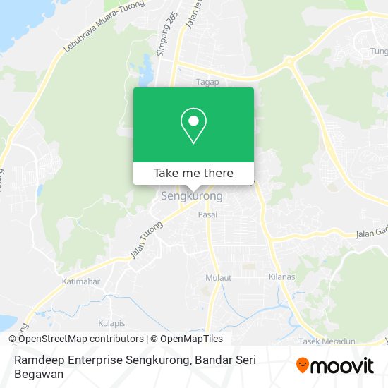 Ramdeep Enterprise Sengkurong map