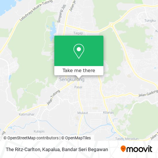 The Ritz-Carlton, Kapalua map