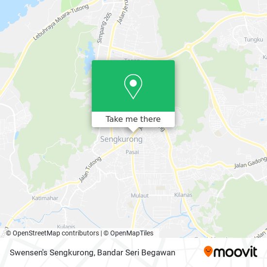 Swensen's Sengkurong map
