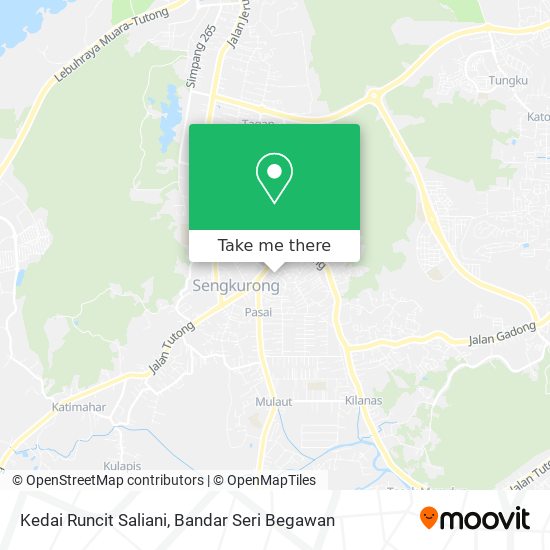 Kedai Runcit Saliani map