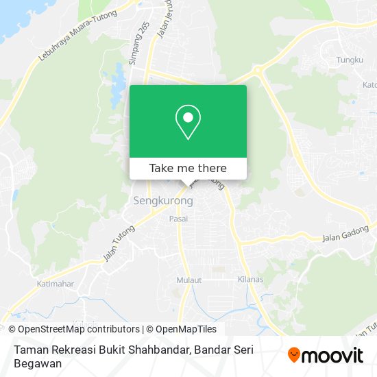 Peta Taman Rekreasi Bukit Shahbandar