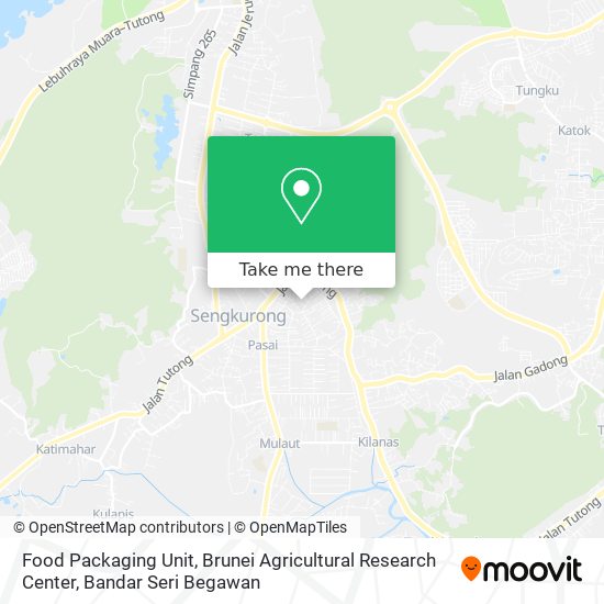 Food Packaging Unit, Brunei Agricultural Research Center map