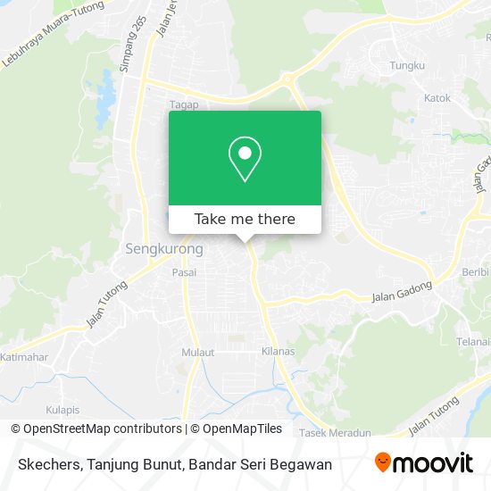 Skechers, Tanjung Bunut map