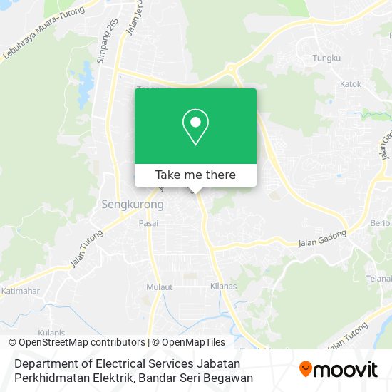 Peta Department of Electrical Services Jabatan Perkhidmatan Elektrik
