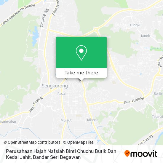 Perusahaan Hajah Nafsiah Binti Chuchu Butik Dan Kedai Jahit map