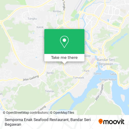 Semporna Enak Seafood Restaurant map