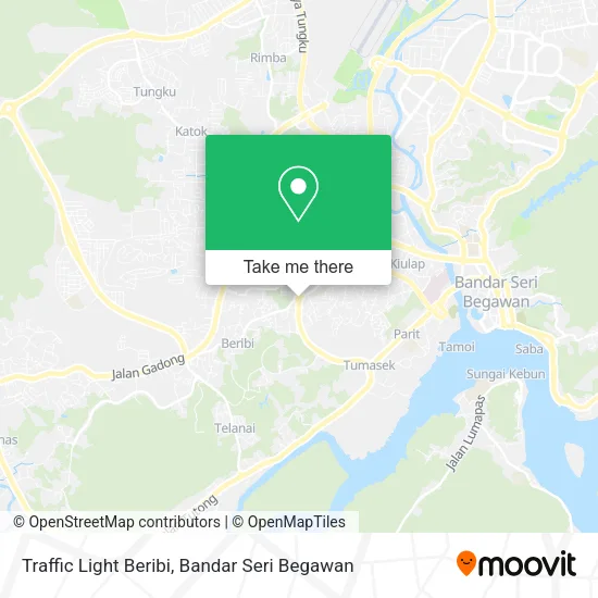 Traffic Light Beribi map