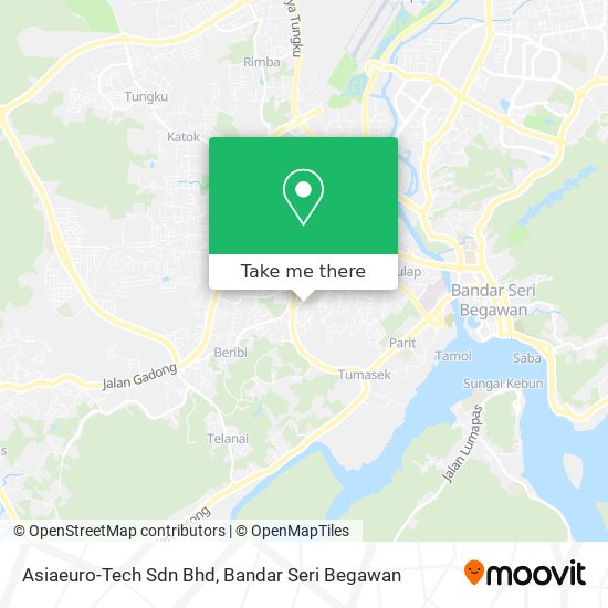Asiaeuro-Tech Sdn Bhd map