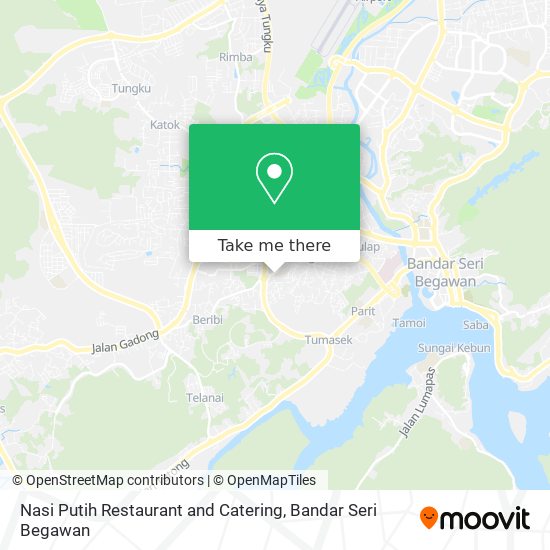 Nasi Putih Restaurant and Catering map