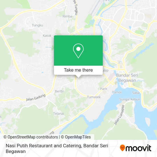 Nasi Putih Restaurant and Catering map