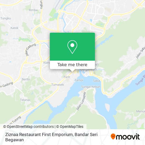 Ziznaa Restaurant First Emporium map