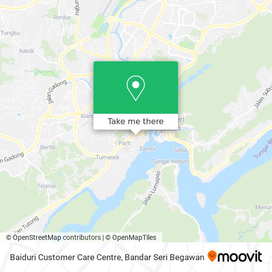 Baiduri Customer Care Centre map