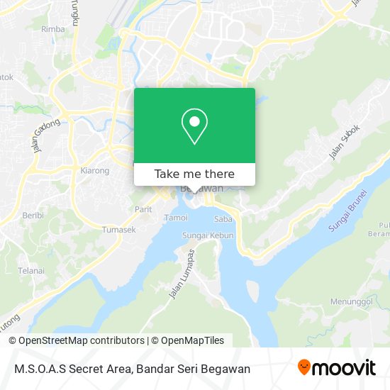 M.S.O.A.S Secret Area map