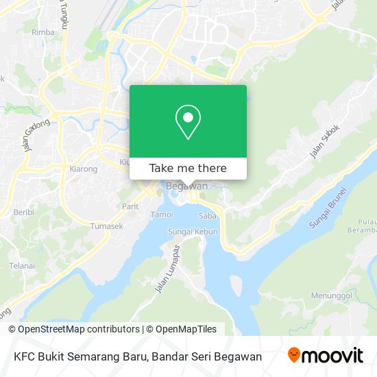 Peta KFC Bukit Semarang Baru