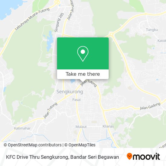 KFC Drive Thru Sengkurong map