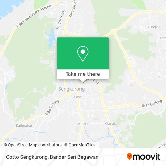 Peta Cotto Sengkurong