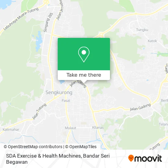 SDA Exercise & Health Machines map