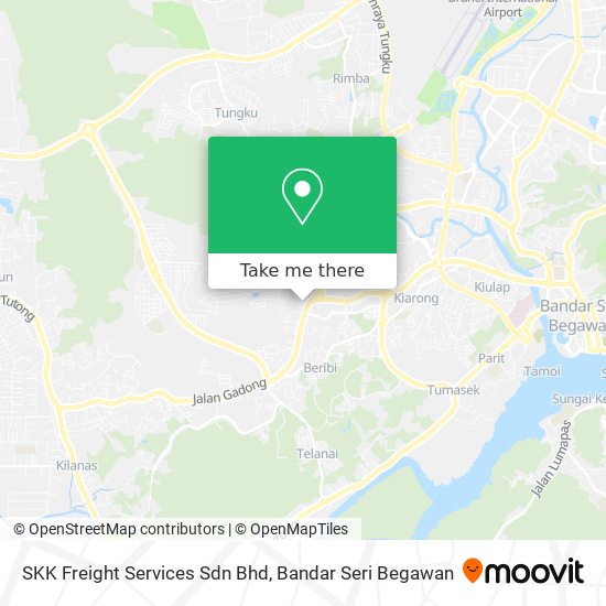 SKK Freight Services Sdn Bhd map