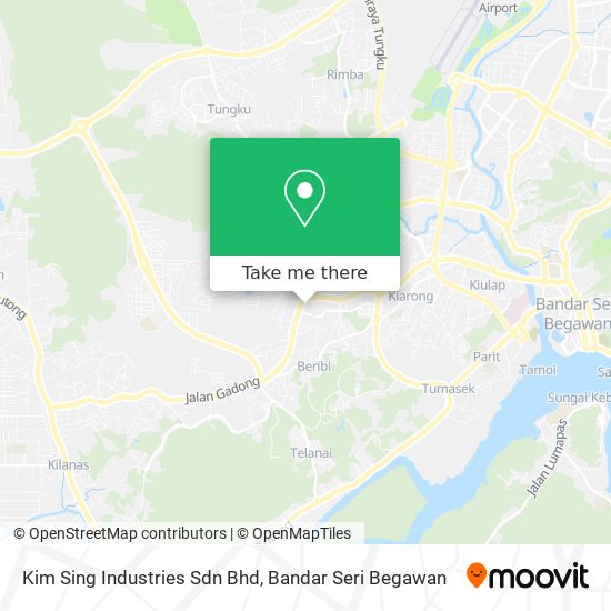 Kim Sing Industries Sdn Bhd map