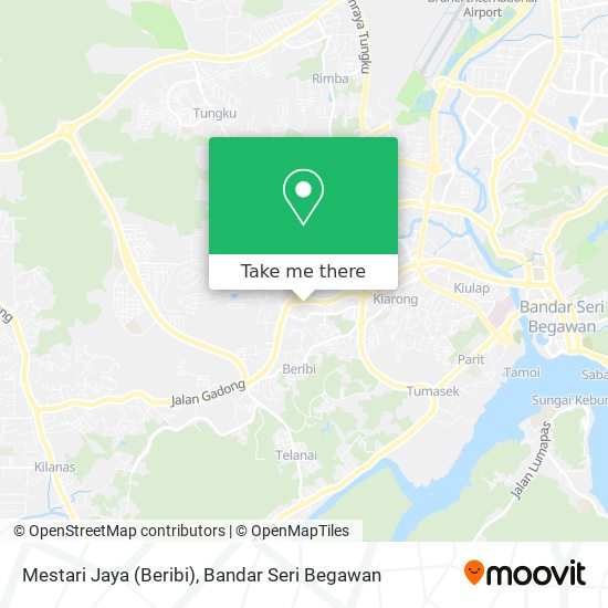 Peta Mestari Jaya (Beribi)